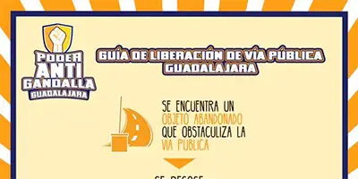 Guía de liberación de vía pública en Guadalajara